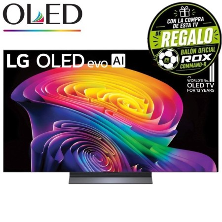 Televisor LG OLED evo AI C6 OLED65C66LB 65″/ Ultra HD 4K/ Smart TV/ WiFi