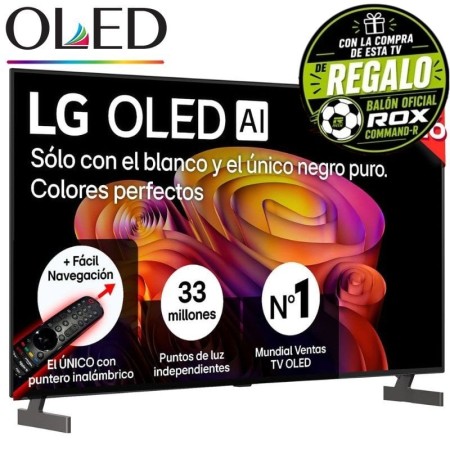 Televisor LG OLED AI B6 OLED55B6ELC 55″/ Ultra HD 4K/ Smart TV/ WiFi