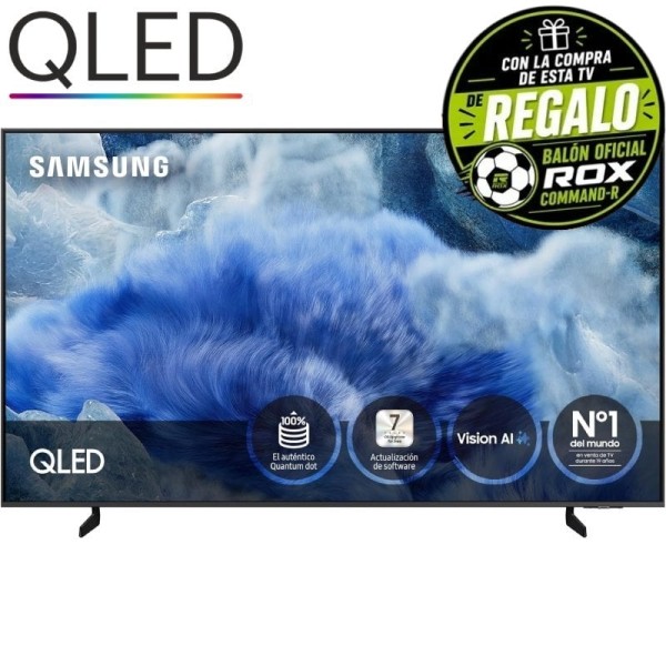 Televisor Samsung QLED Q8F TQ65Q8FAAU 65″/ Ultra HD 4K/ Smart TV/ WiFi