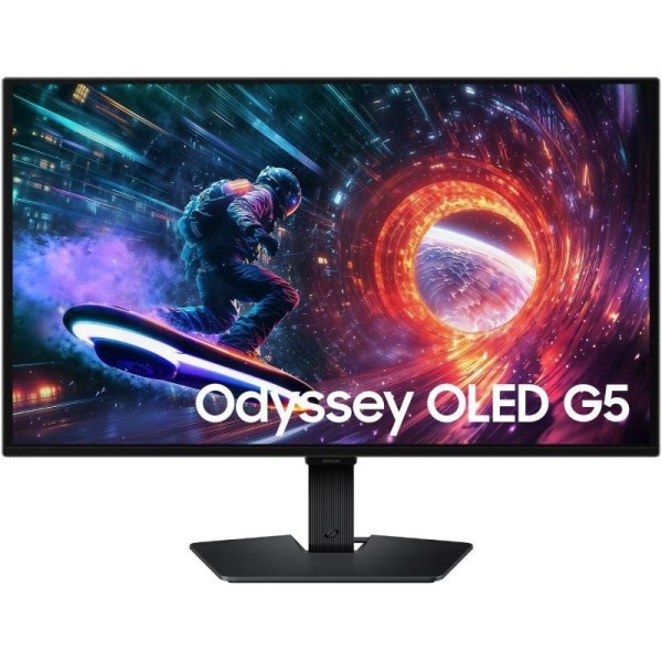 Monitor Gaming Samsung Odyssey G5 G50SF S27FG500SU 27″/ QHD/ 0.03ms/ 180Hz/ QD-OLED/ Negro