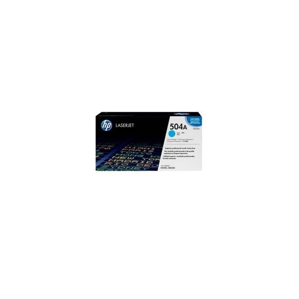 Toner hp 504a ce251a cian 7000 paginas cm3530 - cp3525