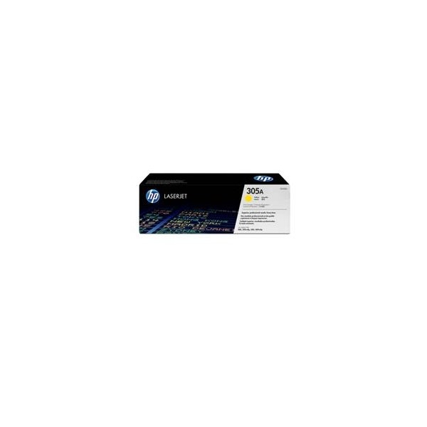 Toner hp 305a ce412a amarillo 2600pag laserjet pro 300 m351a 300 mfp m375nw 400 m451 400 mfp m475