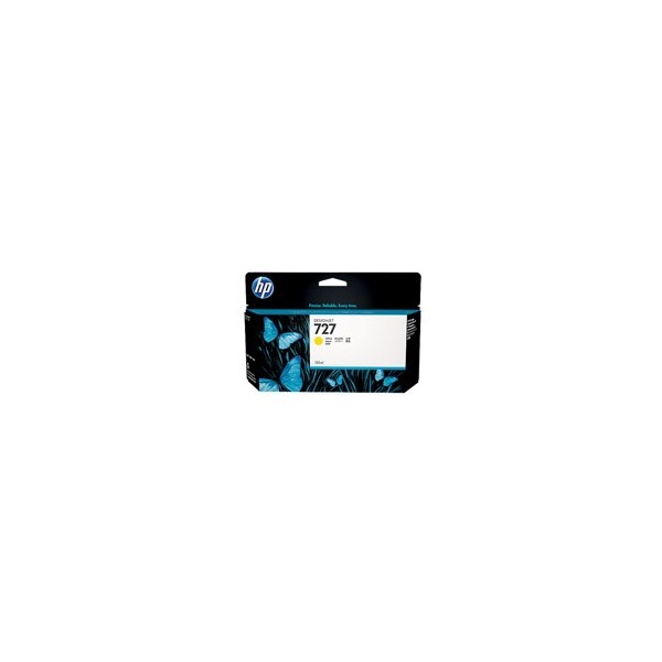 Cartucho tinta hp 727 b3p21a amarillo 130ml