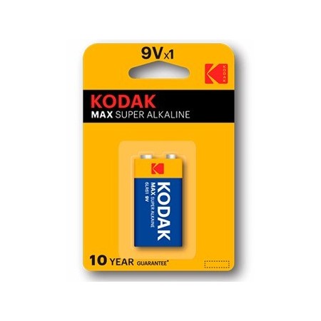 Blister pilas kodak alcalina max 6lr61 9v