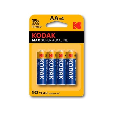 Blister pilas kodak alcalina max aa lr6 1.5v - blister blister 4 pilas