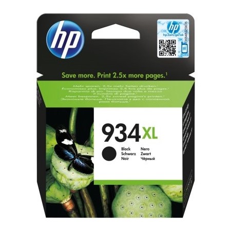 HP Cartucho 934XL Negro