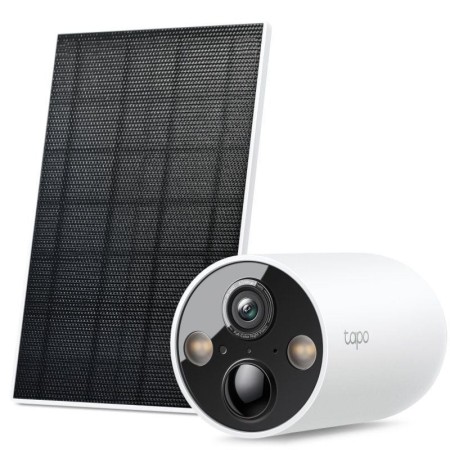 Cámara de Videovigilancia TP-Link Tapo C425 KIT/ Visión Nocturna/ Control desde APP/ Incluye Panel Solar
