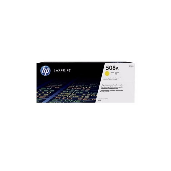 Toner hp 508a cf362a amarillo 5000 páginas