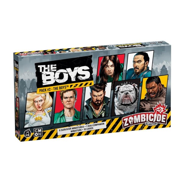 Juego de mesa zombicide 2e: the boys pack n.º 2 the boys edad recomendada 14 años