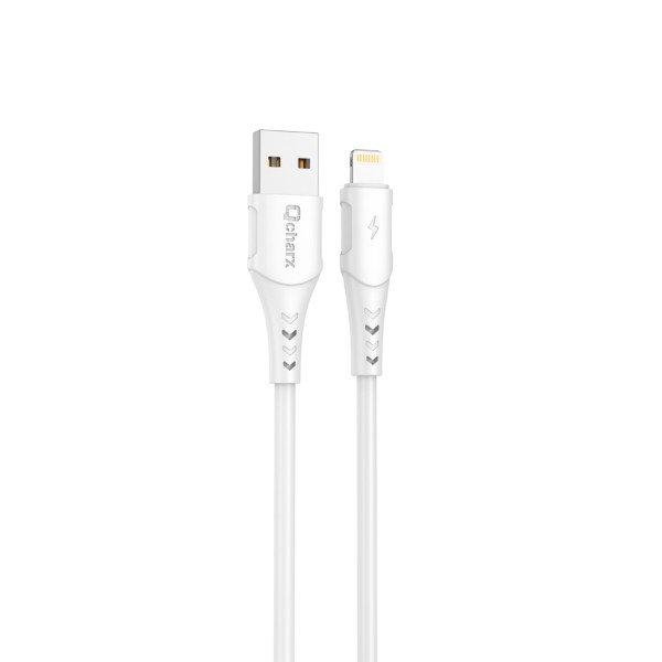 Cable qcharx lisbon usb a tipo c 3a - 1 m - pvc blanco
