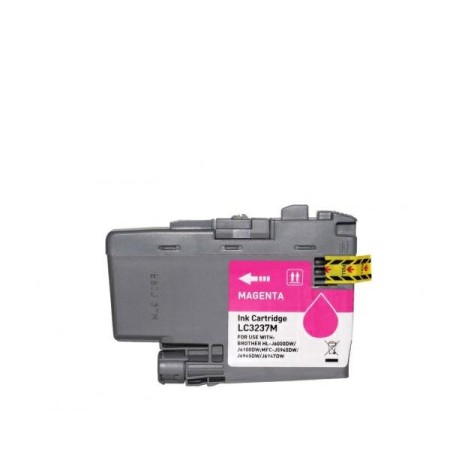 Tinta dayma brother lc3237 magenta pigmentada 1.500 pag. premium