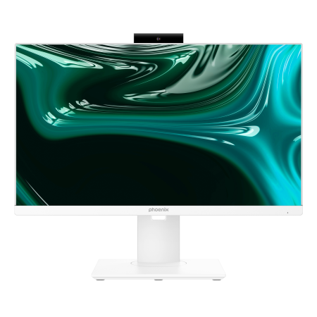 Ordenador pc all in one aio phoenix unity 23.8 pulgadas fhd ajustable altura y rotativo - web cam - intel i5 12400 - 16 gb ddr4 