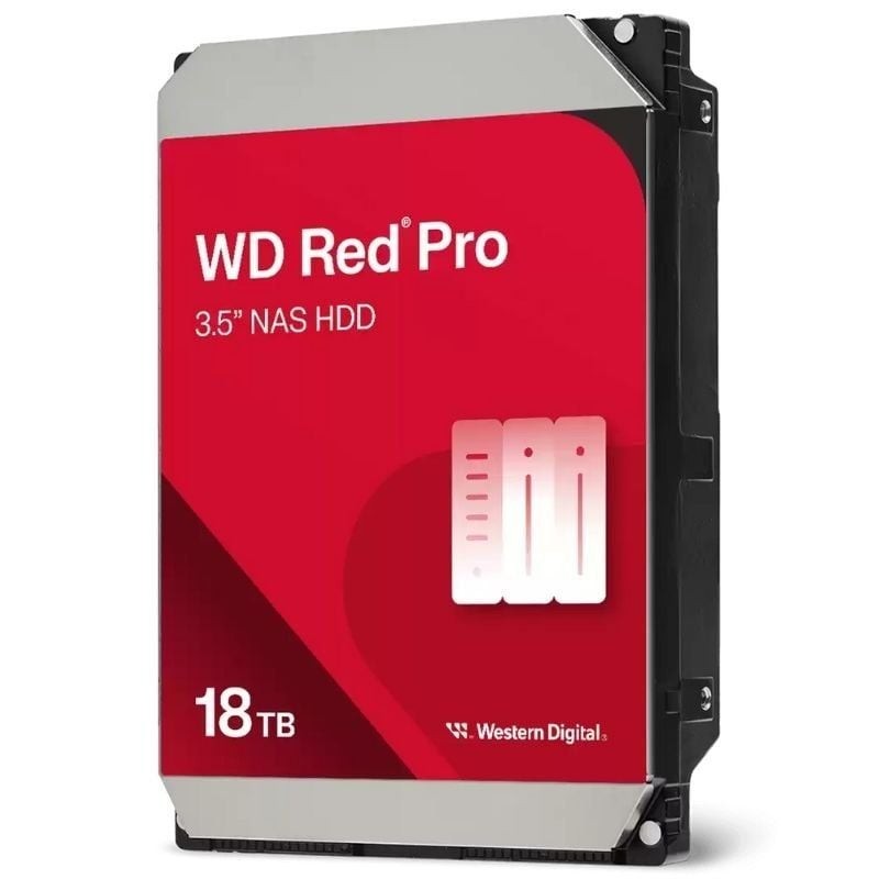 Disco Duro Western Digital WD Red Pro NAS 18TB/ 3.5″/ SATA III/ 512MB
