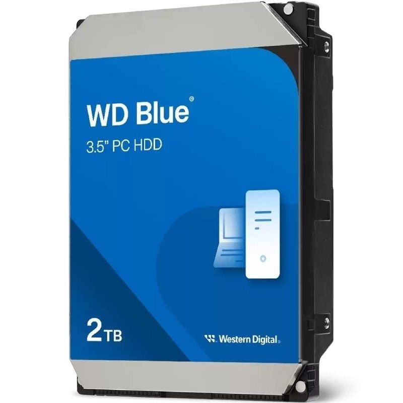 Disco Duro Western Digital WD Blue PC Desktop 2TB/ 3.5″/ SATA III/ 64MB