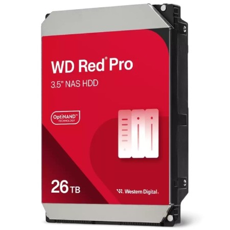 Disco Duro Western Digital WD Red Pro NAS 26TB/ 3.5″/ SATA III/ 512MB