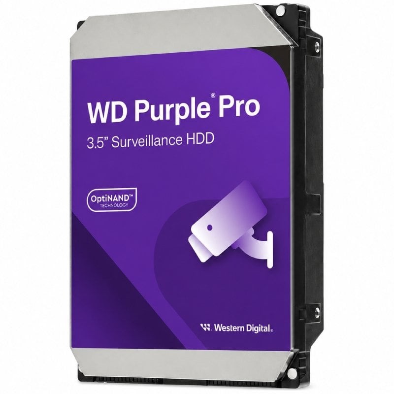 Disco Duro Western Digital WD Purple Pro Surveillance 8TB/ 3.5″/ SATA III/ 256MB