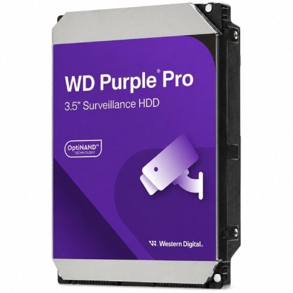 Disco Duro Western Digital WD Purple Pro Surveillance 8TB/ 3.5″/ SATA III/ 256MB