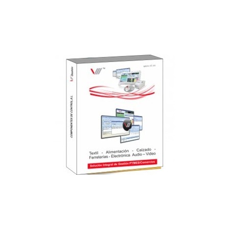Software gestion v3+ tpv para comercios 1 usuario licencia electro perpetua incluye 1 año matenimiento