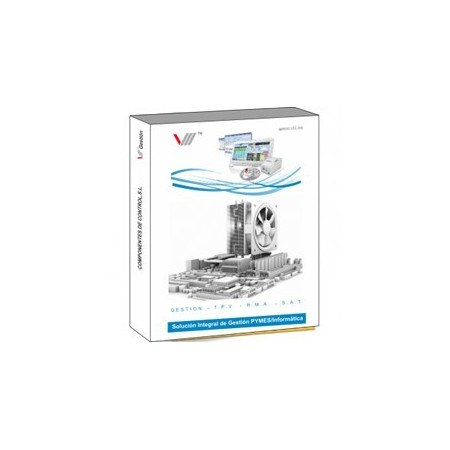Software gestion v3+ tpv + sat+ rma industrial 1 usuario licencia electro perpetua incluye 1 año matenimiento