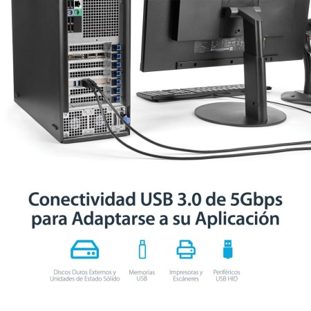 Tarjeta de puertos pci express startech pexusb3s44v 4x usb 3.0