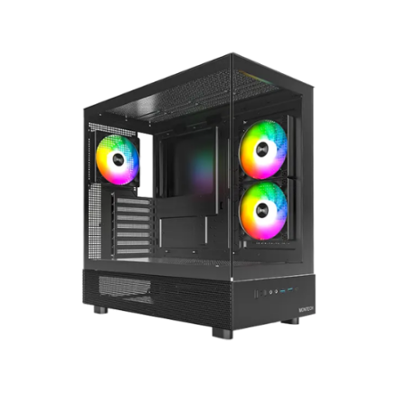 TORRE ATX 650W MONTECH XR BLACK LIQUIDA 360