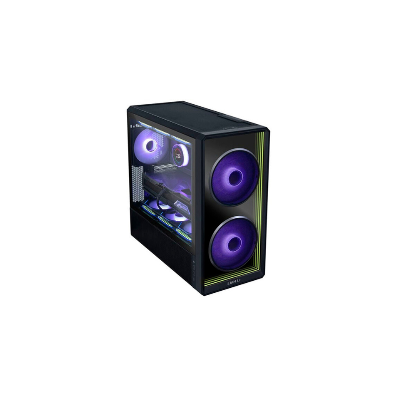 Caja ordenador gaming lian li lancool 217 infinity atx argb cristal templado negro