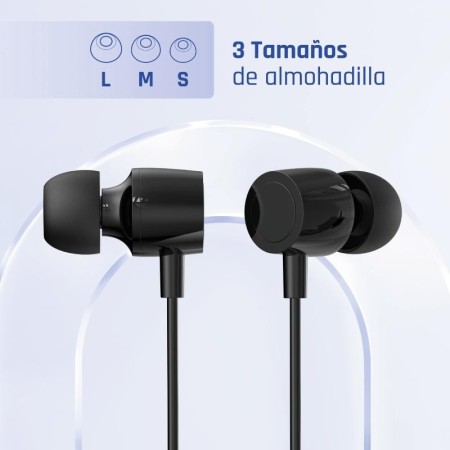 iggual Auriculares tipo C intrauditivos con micro