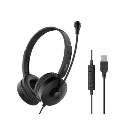 Auriculares usb equip 245301 negro
