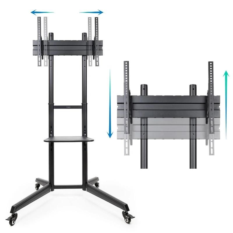 Tooq FS1170M-B Soporte suelo ruedas Ramsés 37″-70″
