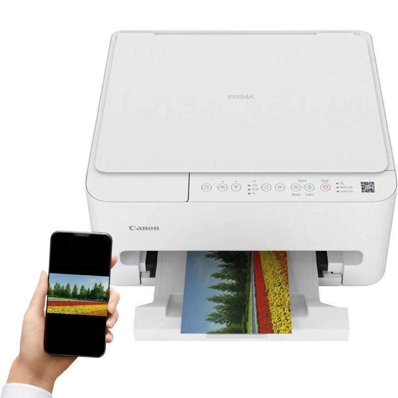 Multifunción Canon PIXMA TS4150I WiFi/ Dúplex/ Blanca