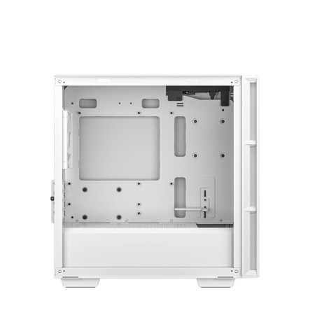 Caja ordenador gaming deepcool matx ch360 argb cristal templado blanca