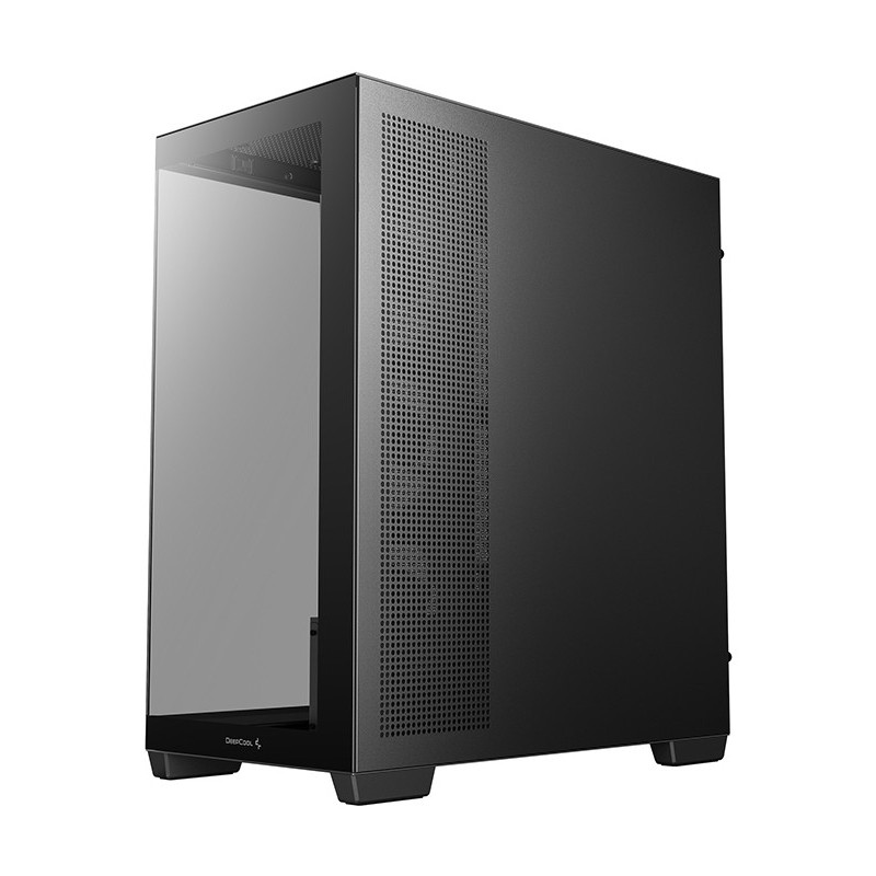 Caja ordenador gaming atx deepcool cg580v2 cristal templado negro
