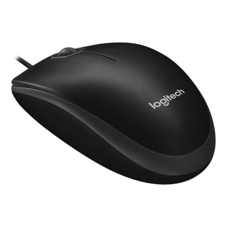 Logitech B100 Ratón Negro OEM
