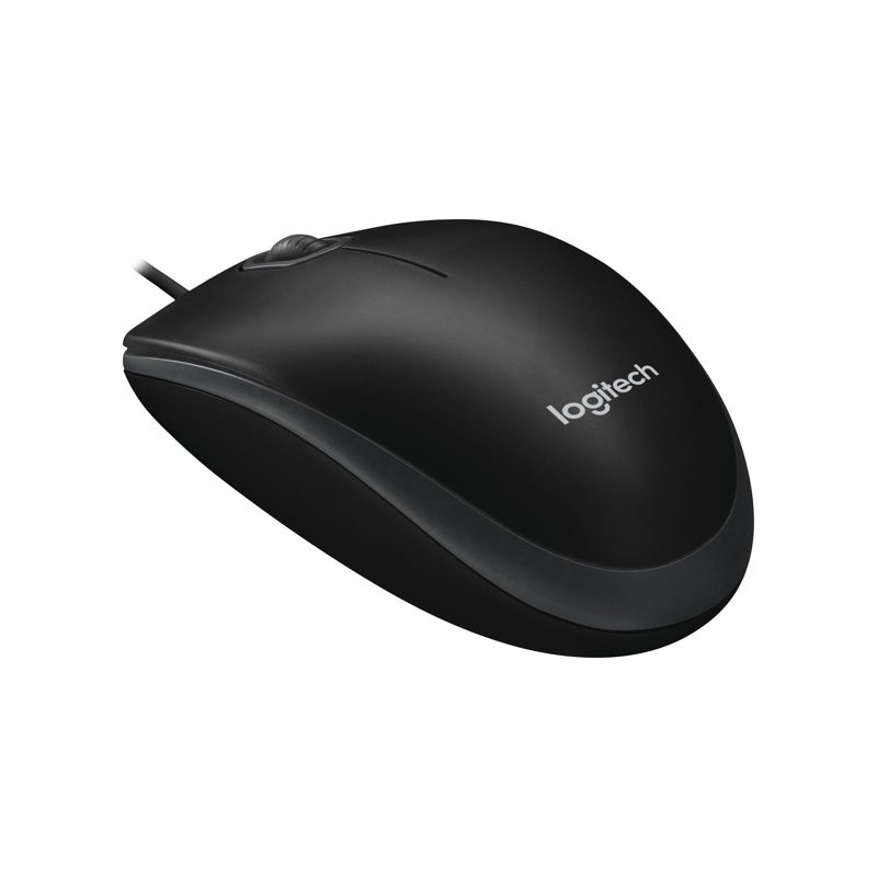 Logitech B100 Ratón Negro OEM