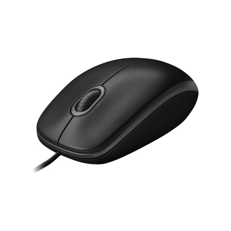 Logitech B100 Ratón Negro OEM