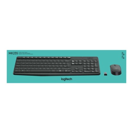 Teclado y Ratón Inalámbricos Logitech MK235