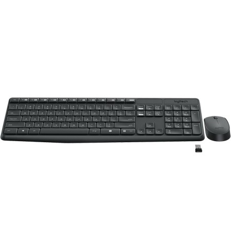 Teclado y Ratón Inalámbricos Logitech MK235