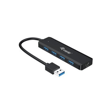 Hub usb equip life a 4 x usb 3.2 - 1 x usb tipo c + adaptador usb tipo c