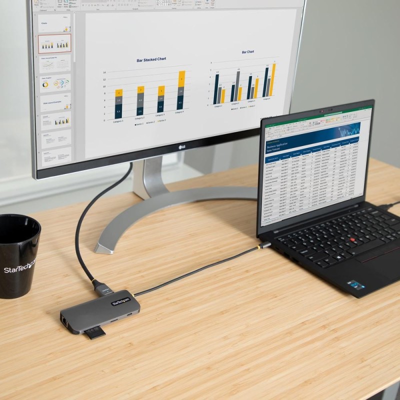 Docking station startech ubs tipo c 8 en 1
