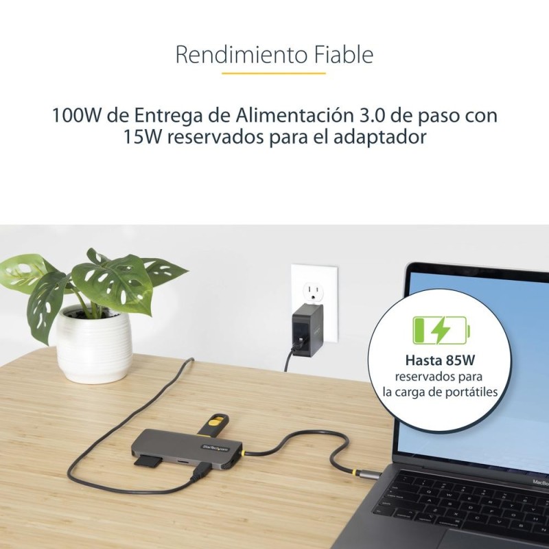 Docking station startech ubs tipo c 8 en 1