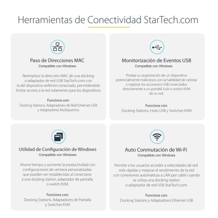 Docking station startech ubs tipo c 8 en 1