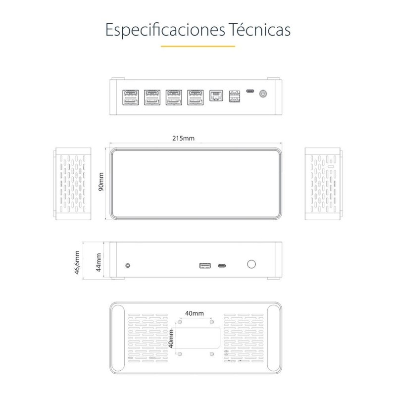 Docking station startech 15 en 1