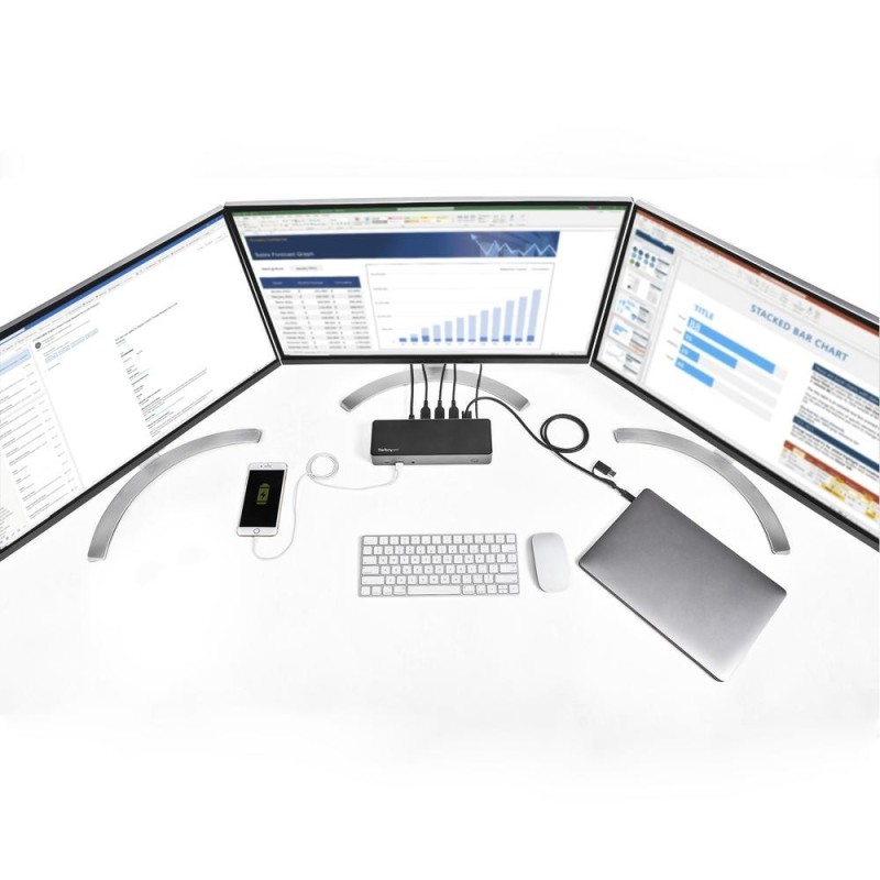Docking station startech 15 en 1
