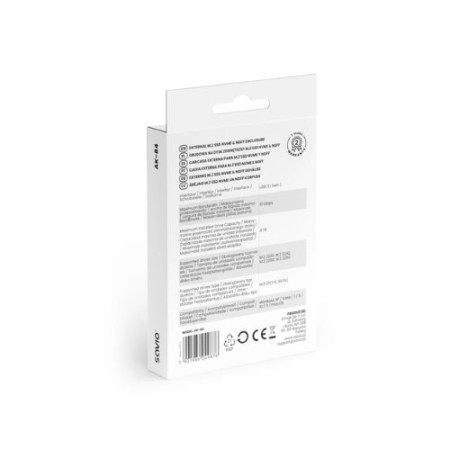 CAJA EXTERNA SAVIO SSD M.2 NVME-NGFF AK-84