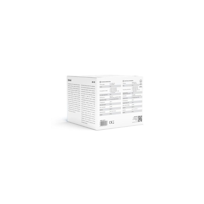 VENTILADOR ESCRITORIO USB SAVIO AD-01 WHITE