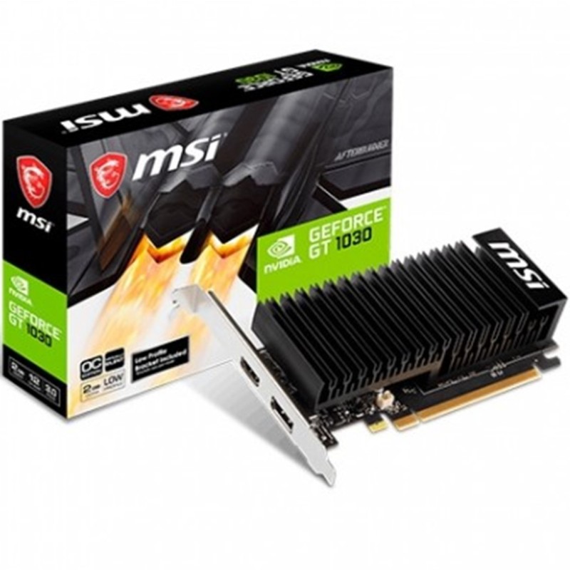 MSI VGA NVIDIA GT 1030 2GHD4 LP OC 2GB DDR4