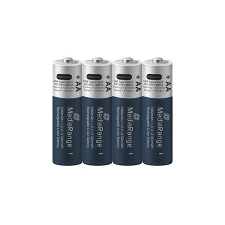 PILAS RECARGABLES MEDIARANGE AA