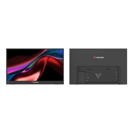 Monitor Portátil Táctil Verbatim Touch Light 15.6″/ Full HD/ Multimedia/ Negro