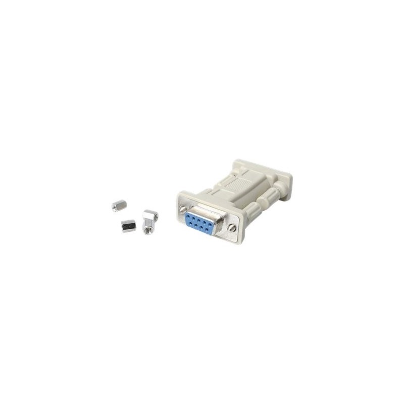 Adaptador rs232 startech hembra - hembra