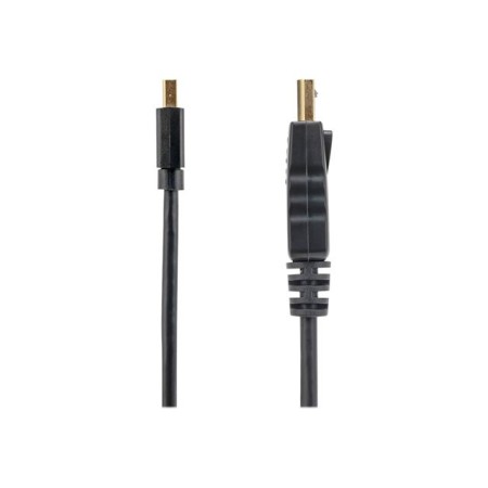 Cable displayport a mini dp 3m - macho - macho - negro